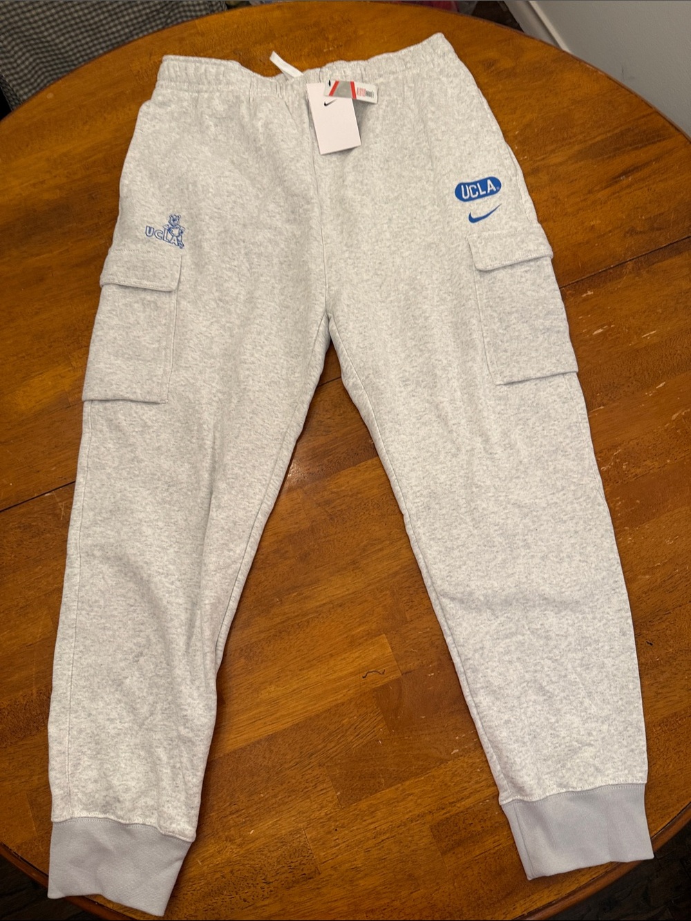 UCLA x Nike men Gray Cargo Sweatpants xl